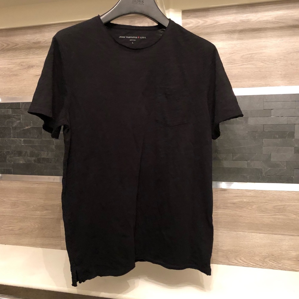 John varvatos raw edge t shirt L